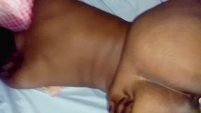 Rubbed ma BBC on her clits till she squirt then gave her deep strokes making her cream allover myBBC