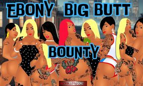Ebony Big Butt Bounty Gets Her BBC Reward