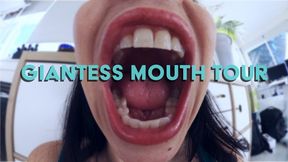 Giantess Mouth Tour- Explore Stella Liberty's Tasty Mouth - HD MP4