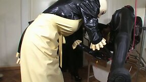 Strict latex cape mistress 1of 5