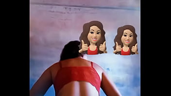 Novinha rebolando
