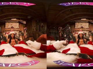 VRBangers Christams Orgy With Abella Danger And 7 Sexy Elves VR Porn