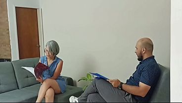 Conducting interviews, and the last one was the best with calvohot70, I couldn'_t resist. Spanish porn.