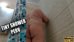 Tiny Shower Perv - Full HD 1080p - KingMarti