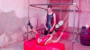 Hardcore Slave Fetish: Piss, Bondage And Hairy Ass