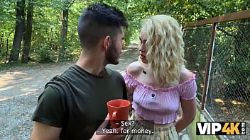 Hot blonde amateur Greta Foss moans while fucked by Steve Q