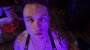 Throatfucked gagging and loving it deepthroat muscle solo facefuck