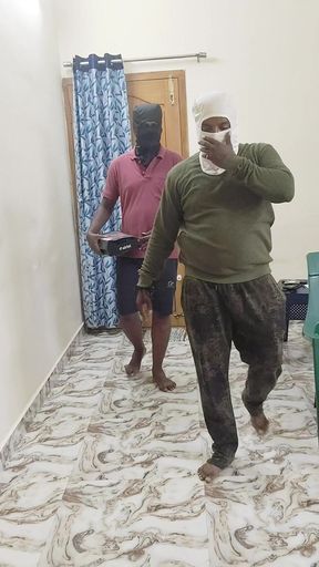 Ac Mechanic Fucks the Cheating Wife While Husband Watching TV