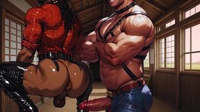 hot hentai anime call-boys have gay orgy with old farmers with big dicks. pinoy
