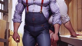 hot hentai anime call-boys have gay orgy with old farmers with big dicks. pinoy