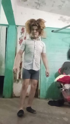 Jesus in boxer pulling his penis chapter 14