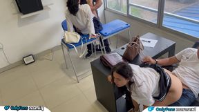 Students have sex in the classroom I take advantage and fuck the teacher