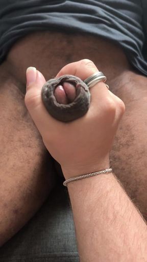 Touch My Black Cock First Time POV Experience