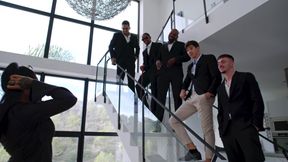 Real Estate Whore Finally Gets Her College Fantasy Gangbang!