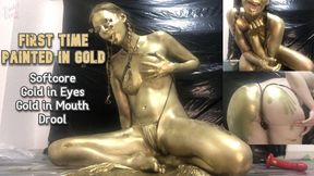 Golden First! Painting Myself and Eyes