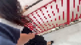 【個人撮影/野外アクメ】朝からクリ吸引機仕込んでお買い物！我慢出来ずバレバレのアクメを繰り返す不倫妻