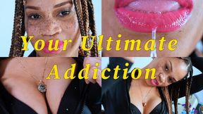 Your Ultimate Addiction- Ebony Femdom Goddess Rosie Reed Slave Training Mental Conditioning Gooner Stroking Worship- 1080p HD