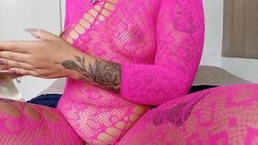 Hot Latina Uses and Enjoys Alone