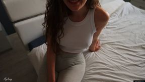 Stepdaughter Blowjob Lesson from Daddy Turns into Hard Fucking