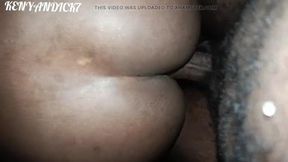 Sweet Kenyan Ebony Big Ass Wife Getting Fucked Hard Before Going to Bed