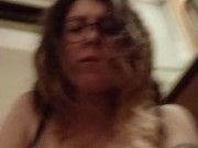 Sexy dread head uses butt plug for the first time part 2