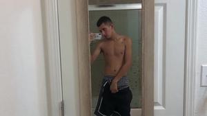 BarebackLatinoz: Young Roman stroking