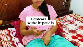 Wildly raw Desi housewife's filthy audio seduces me to ravage her