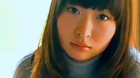 Giggly Japanese Lass Laughs as Horny Guy Strokes