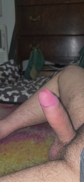 Watching my horny latino friend masturbate and cum