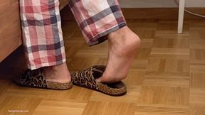 SWEATY SOLES IN BIRKENSTOCK SANDALS - MOV HD