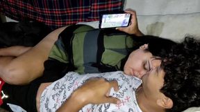 jugando videojuegos con mi mejor amiga y terminamos en sexo hardcore