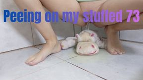 Peeing on my stuffed 73