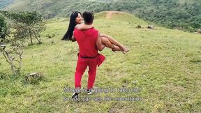 Dirty old mechanic gets serviced by horny&#x1F975; road-tripper's 'slutty road-raw' pussy&#x270C; on the highway