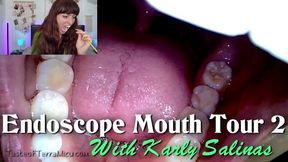 Endoscope Mouth Tour 2 - Karly Salinas - HD 720 MP4