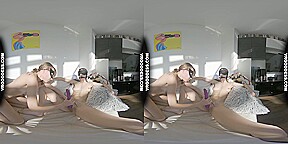 Josie Getting Ball Gagged And Blindfolded Hot Lesbian Hitachi Orgasm Training With Miss Pussycat