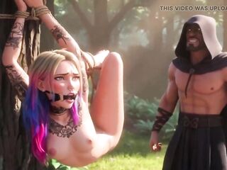 Hopeless Tied Feminist - Severe Whipping by Master Guy