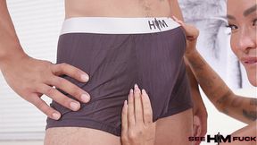 Linda�s Sloppy Tongue Dives Deep Into Dwayne�s Hole In Kinky Frenzy!