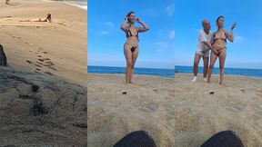 a stranger touched my body on the beach.