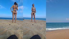 a stranger touched my body on the beach.