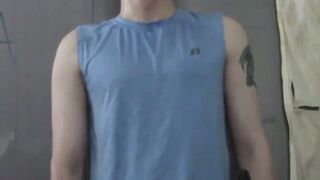 UNLEASHED BEAST Handsome God Files Hairy Bears Monster Cock Down His Throat