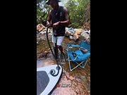 Vlog 6: Outdoor massage ends in a wild fuck