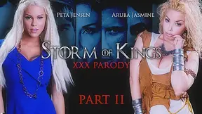 Aruba Jasmine & Peta Jensen & Rob Diesel in Storm Of Kings XXX Parody: 2 - Brazzers