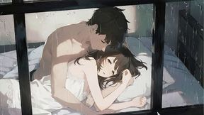 女性向asmr 雨中情侣缠绵