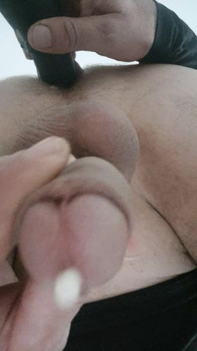 Hungarian boy masturbates