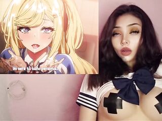 Orgy with my girlfriend's friends - Anime Incha Couple Ep. 2