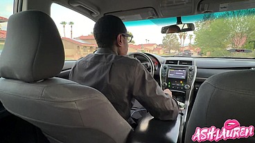 Party Girl PAWG Fucks Personal Chauffeur - Full Video