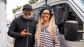 mature butt destroyed in my driving bus