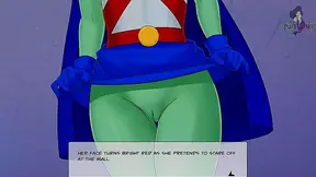 Miss Martian Takes Alien Lover in Steamy DC Hentai Furry Fantasy