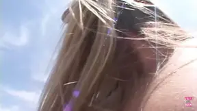 Mysterious blonde and her friend get anal in foursome