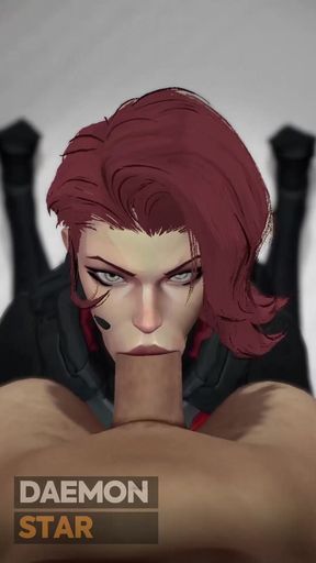 Black Widow gives a blowjob and makes time to stop you and buy time.